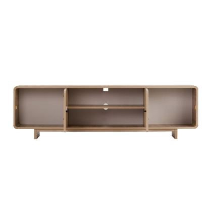 TV-bänk KABIN 180x34 cm ek