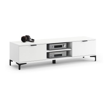 TV-bänk LORA vit