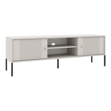 TV-bänk LUE beige/svart