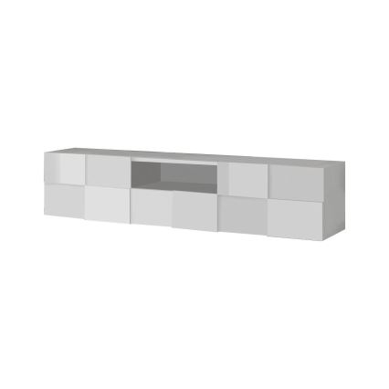 TV-bänk SERIAN 184x42x42 cm vit