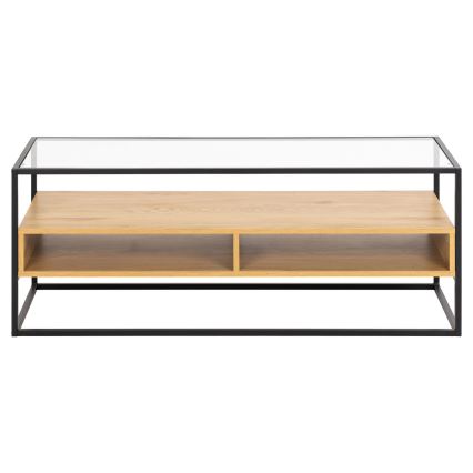 TV-bänk ZEIN ek/svart