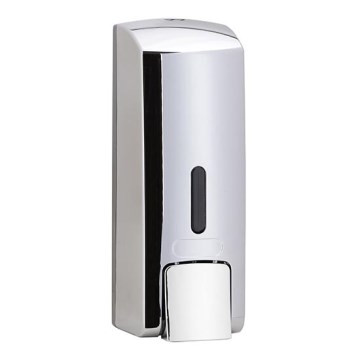 Tvåldispenser 6,5x18,5 cm silverfärgad