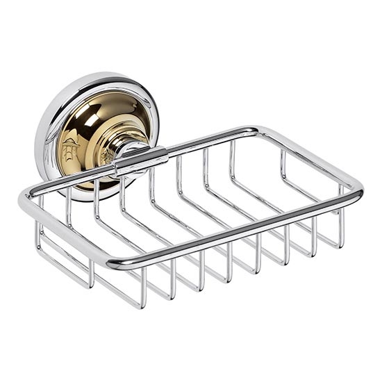 Tvålfat 14x6,5 cm silver/guld