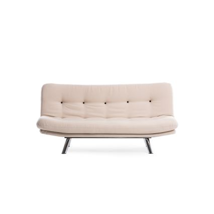 Tvåsitsig bäddsoffa BAKU, krämfärgad