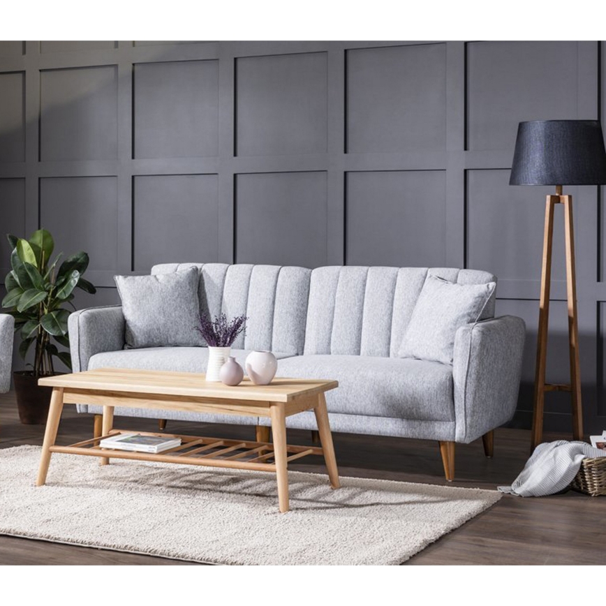 Tvåsitsig bäddsoffa KITO, grå