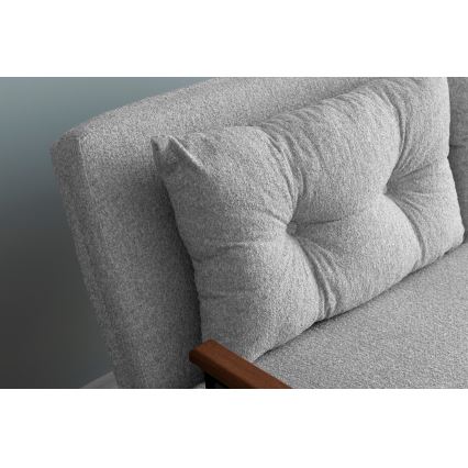 Tvåsitsig bäddsoffa QIRA, grå