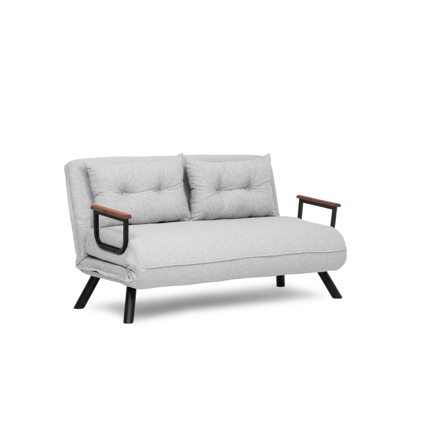 Tvåsitsig bäddsoffa QIRA, grå