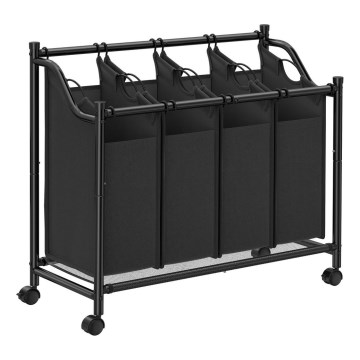 Tvättkorg LINA svart