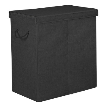 Tvättkorg NASH svart