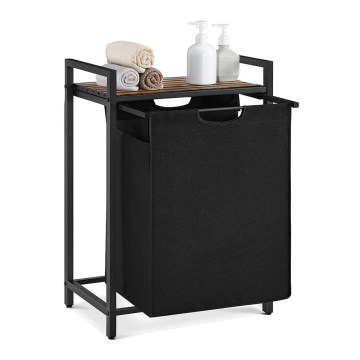 Tvättkorg REX brun/svart