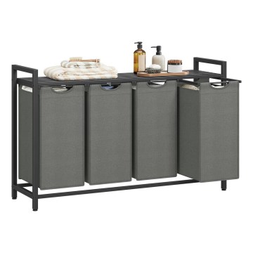 Tvättkorg REX svart/grå