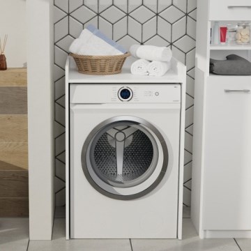 Tvättmaskinsskåp POLA 98x64 cm vitt