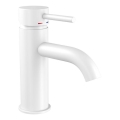 Tvättställsblandare DRAGOR 15,6 cm matt vit
