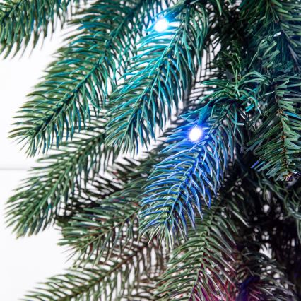 Twinkly - LED RGBW Dimmbar juldekoration GARLAND 50xLED 2,7 m Wi-Fi