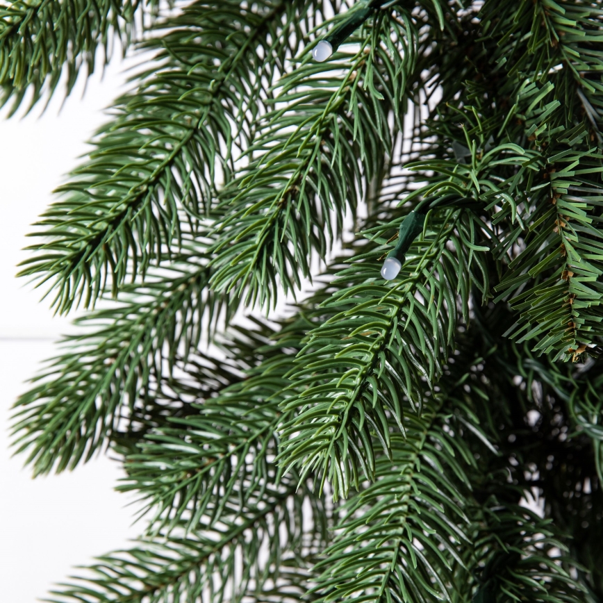 Twinkly - LED RGBW Dimmbar juldekoration GARLAND 50xLED 2,7 m Wi-Fi