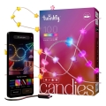 Twinkly - LED RGB dimbar ljusslinga CANDIES 100xLED 8 m USB Wi-Fi