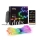 Twinkly - LED RGB Utomhus ljusreglerad list DOTS 200xLED 10 m IP44 Wi-Fi