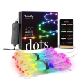 Twinkly - LED RGB Utomhus ljusreglerad list DOTS 400xLED 20 m IP44 Wi-Fi