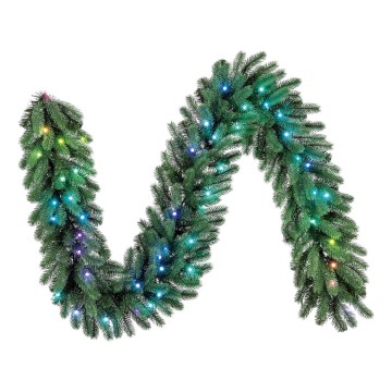 Twinkly - LED RGBW Dimmbar juldekoration GARLAND 50xLED 2,7 m Wi-Fi