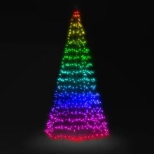Twinkly - LED RGBW Ljusreglerad utomhus Julgran LIGHT TREE 750xLED 4m IP44 Wi-Fi
