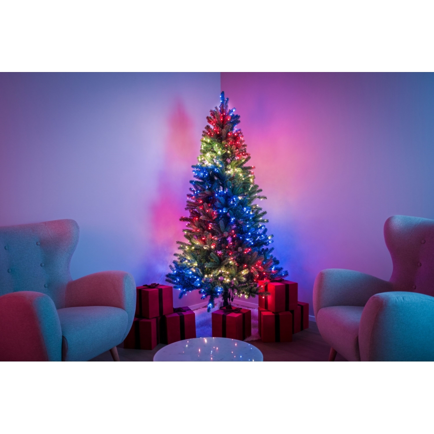 Twinkly - LED RGBW Dimmbar julgran TREE 435xLED 2,1 m Wi-Fi