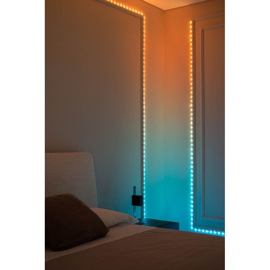 Twinkly - LED RGB dimbar ljusslinga DOTS 60 LED 7 m USB Wi‑Fi