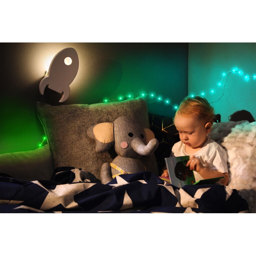 Twinkly - LED RGB Utomhus ljusreglerad list DOTS 400xLED 20 m IP44 Wi-Fi