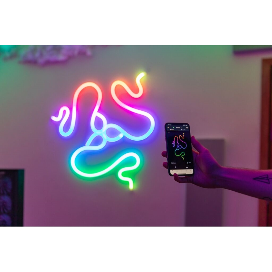 Twinkly - dimbar LED RGB-remsa FLEX 300xLED 3 m Wi-Fi