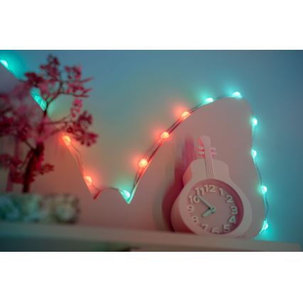 Twinkly - LED RGB dimbar ljusslinga CANDIES 200 LED 14 m USB Wi-Fi