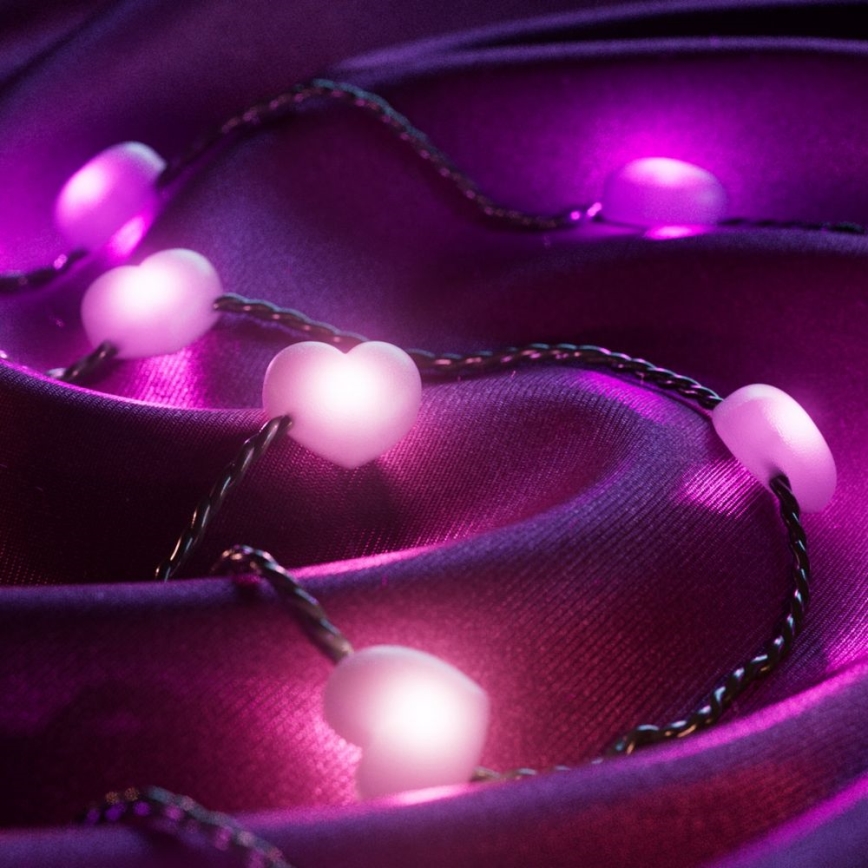 Twinkly - LED RGB dimbar ljusslinga CANDIES 200 LED 14 m USB Wi-Fi