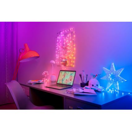 Twinkly - LED RGB dimbar ljusslinga CANDIES 100xLED 8 m USB Wi-Fi