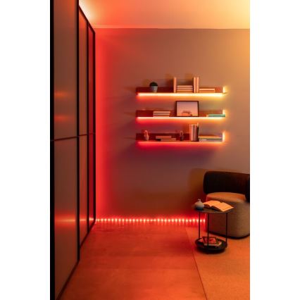 Twinkly - LED RGB Förlängning ljusreglerad list LINE 100xLED 1,5 m Wi-Fi