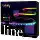 Twinkly - LED RGB Förlängning ljusreglerad list LINE 100xLED 1,5 m Wi-Fi