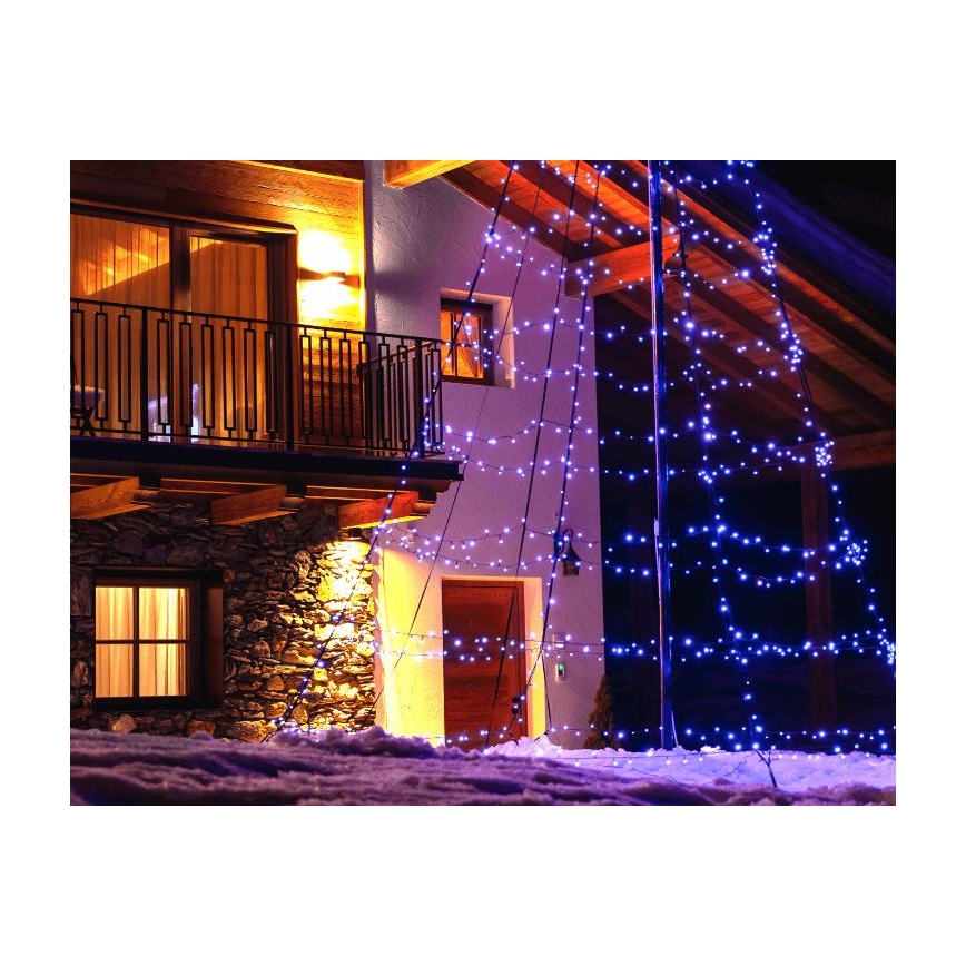 Twinkly - LED RGBW Dimbart utomhus julgran LIGHT TREE 750xLED 4m IP44 Wi-Fi