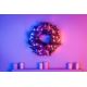 Twinkly - LED RGB Ljusreglerad Julkrans PRE-LIT WREATH 50xLED diameter 61cm Wi-Fi