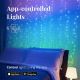 Twinkly - LED RGBW Ljusreglerad utomhus Julgardin CURTAIN 210xLED 6,1m IP44 Wi-Fi