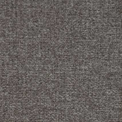 Tygklädd säng med förvaring och madrass DARIA 120x200 cm grå