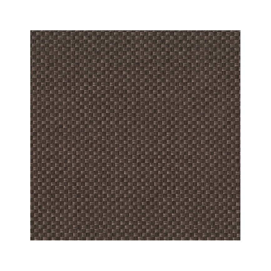 Tygklädd säng med förvaringsutrymme och madrass GEORGE 140x200 cm brun