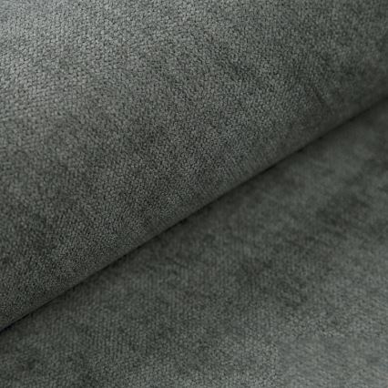 Tygklädd säng med resårmadrass och förvaringsutrymme ISABEL 180x200 grå