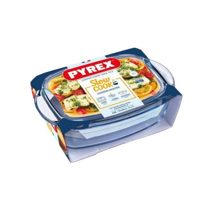 Ugnsform med lock PYREX 4,5 l