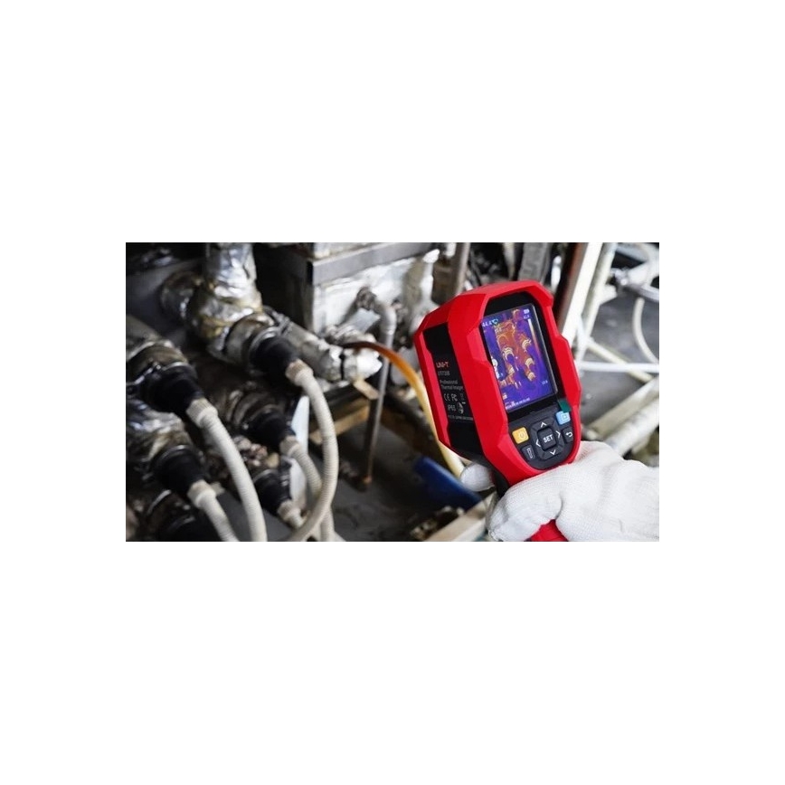 Uni-T - Termisk kamera 5000 mAh 256x192 px IP65 Wi-Fi