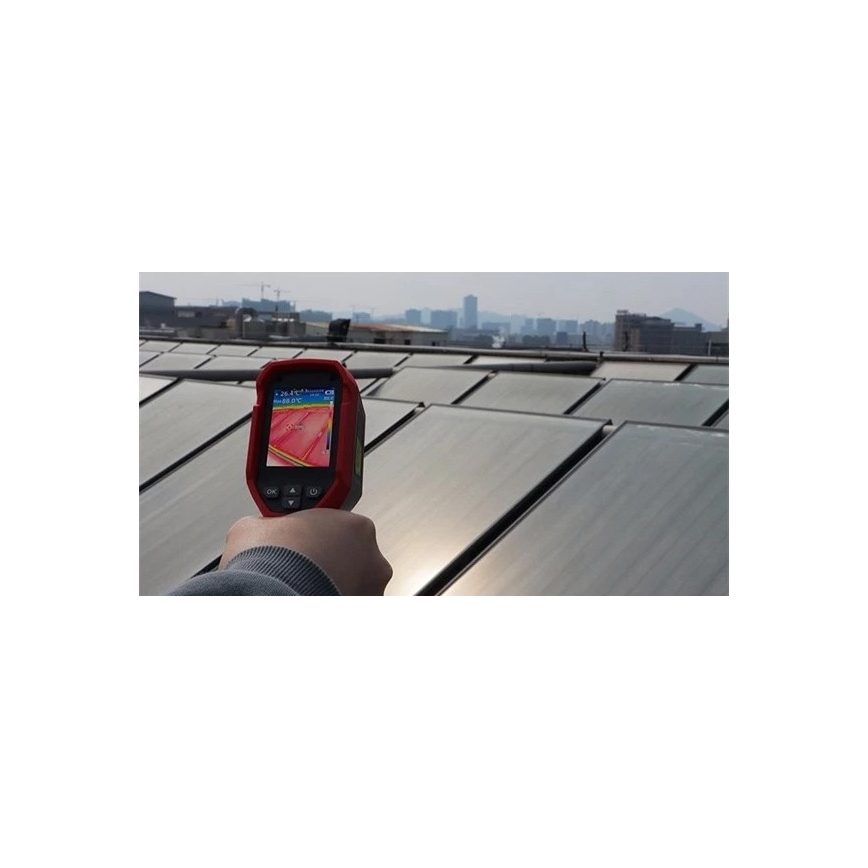 Uni-T - Termisk kamera 5000 mAh 320x240 px 3,6V IP65