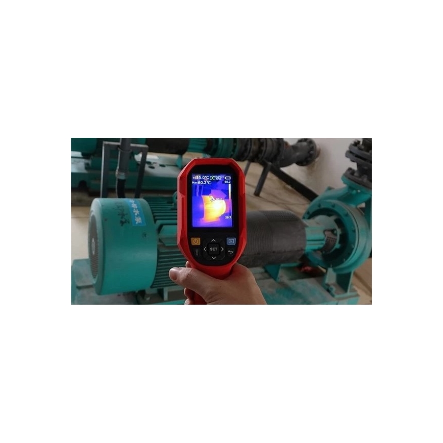 Uni-T - Termisk kamera 5000 mAh 320x240 px 3,6V IP65