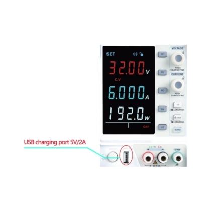 Uni-T UDP1306C - Laboratorieaggregat UDP1306C 0-32V/0-6A