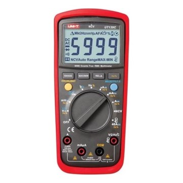 Uni-T UT139C - Multimeter 2xAA batterier