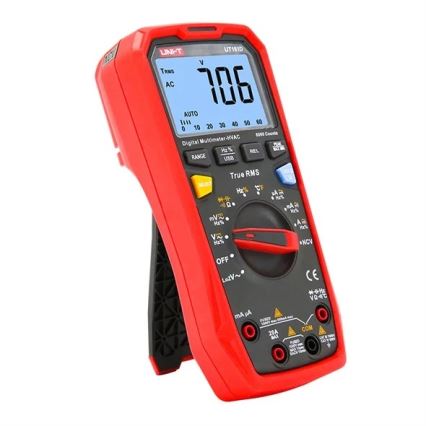 Uni-T UT161D Multimeter, 4xAAA batterier