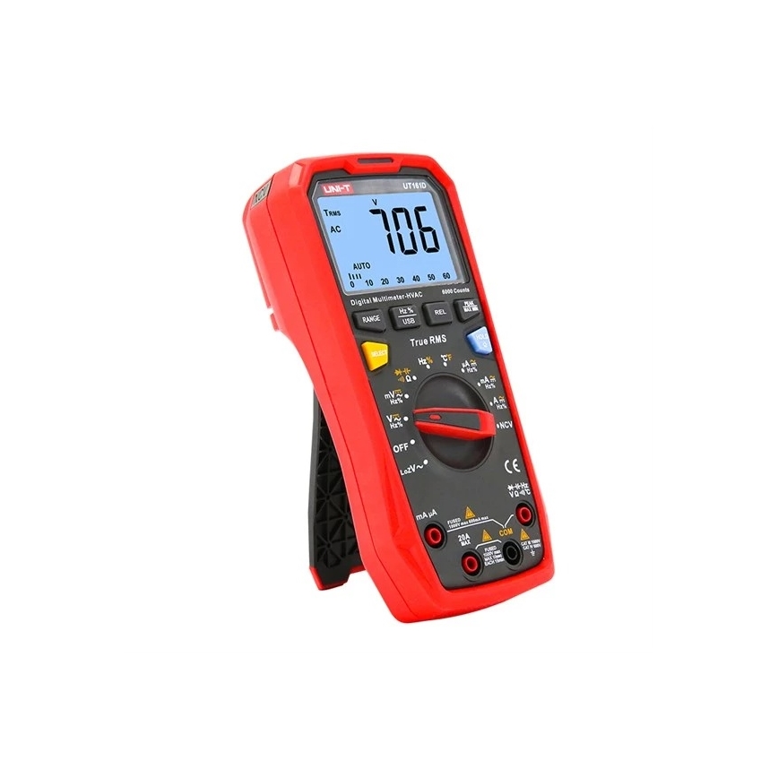 Uni-T UT161D Multimeter, 4xAAA batterier