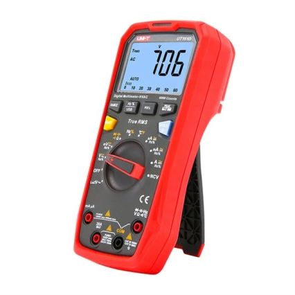 Uni-T UT161D Multimeter, 4xAAA batterier