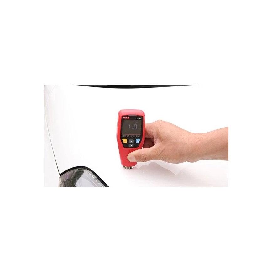 Uni-T UT343A - Lacktjockleksmätare, drivs av 2x AAA-batterier