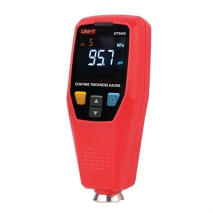 Uni-T UT343A - Lacktjockleksmätare, drivs av 2x AAA-batterier